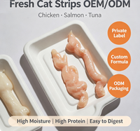 Fabricant OEM de friandises pour chats à marque privée, recettes premium, saines et comestibles, directement de l'usine