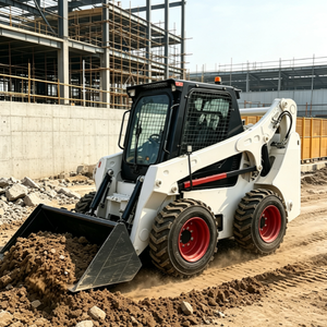 Mini-chargeuse compacte sur pneus <span class=keywords><strong>de</strong></span> 1,4 tonne <span class=keywords><strong>de</strong></span> capacité nominale, fournie par l'usine, pour la construction, l'agriculture et l'aménagement paysager - Product Image 3