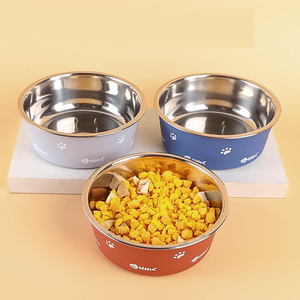 Bol antidérapant en acier inoxydable pour chien, grand bol à boire pour animaux de compagnie à l'intérieur ou à l'extérieur, mangeoire pour chiens de compagnie, vente en gros - Product Image 2