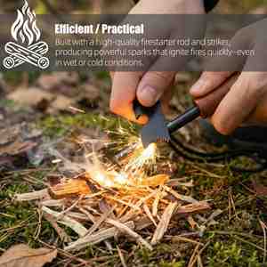 เชือกจุดไฟอเนกประสงค์ Baiyuheng ทำจากแมกนีเซียม ชนิดต่างๆ - Product Image 4