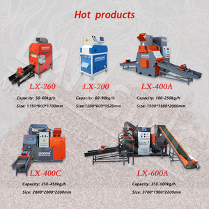 LX-200 nhỏ cáp đồng granulator Máy phế liệu phế liệu đồng nhôm dây cạo tách tái chế máy 90 kg/giờ - Product Image 2