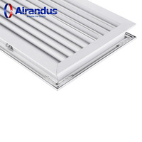 Grille de ventilation en plastique pour système de CVC, retour d'air
