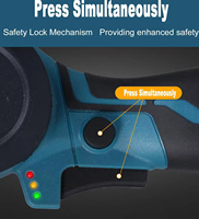Tronçonneuse sans fil industrielle à moteur brushless, barre de guidage de 6 pouces, pour bricolage, vente en gros OEM
