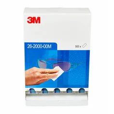 3M™Dispensador de toallitas desechables para lentes 26-2000-00 portátil con función antivaho 500/uso único para uso en pantalla - Product Image 1