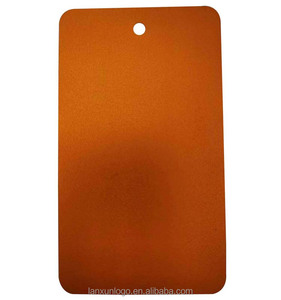 Fornitura di fabbrica antico bel <span class=keywords><strong>cane</strong></span> verde targhetta in alluminio metallo quadrato anodizzato Laser tag con fori appesi per i bagagli - Product Image 6