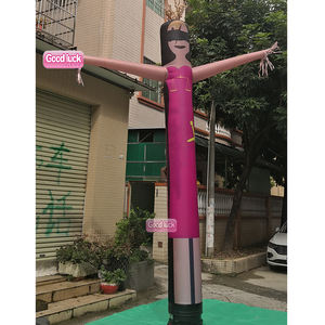 Sky Waving inflable marca personalizada IP Air Dancer inflatanle mujer vestido chica inflable mujer Sky Dancer con soplador - Product Image 5