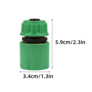 Fabricant de tuyau d'arrosage en plastique Raccord de tuyau d'arrosage 1/2 Connecteur de tuyau d'arrosage - Product Image 2