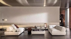 高級モダン L字型モジュラーソファセット：カスタマイズ可能セクショナルソファ、ファブリック製屋内リビングルーム家具（マンション・ヴィラ向け） - Product Image 6