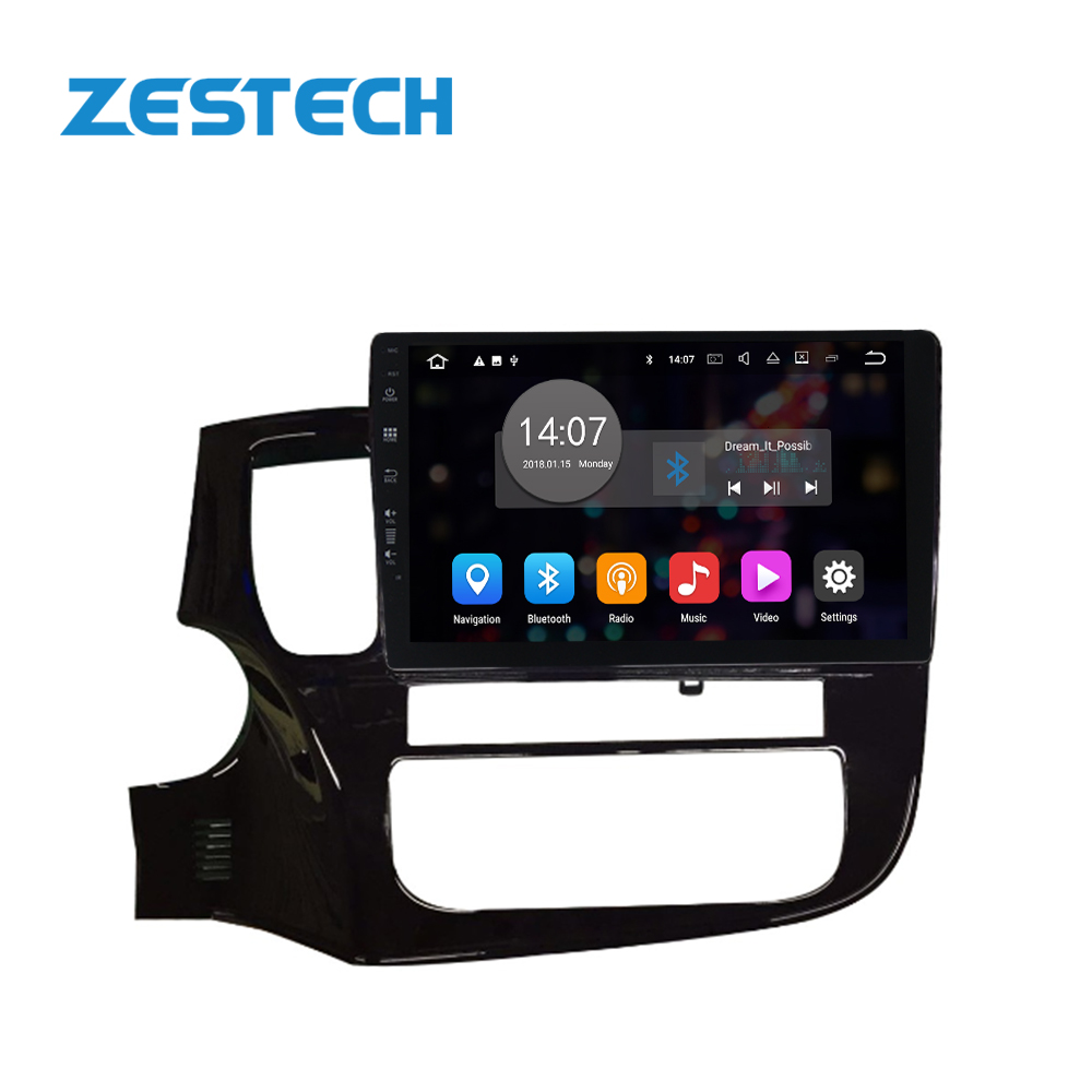 Автомагнитола 9 дюймов, Восьмиядерный процессор, 4 + 32 ГБ, DVD, GPS, Android 10,0, dvd, gps для MITSUBISHI OUTLANDER 2015-2017, видео, стерео