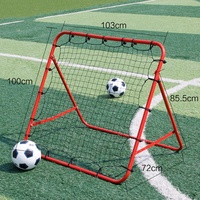 Buts de football pliables en acier pour l'entraînement en extérieur avec logo personnalisé - Utilisation domestique durable