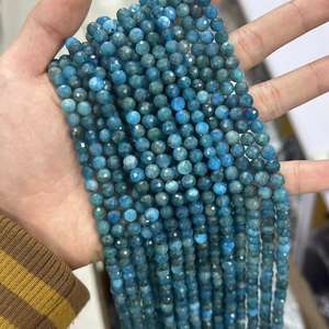 Perles rondes facettées de 6 mm, <span class=keywords><strong>64</strong></span> pièces, en améthyste claire, pour la fabrication de bijoux DIY - Product Image 5