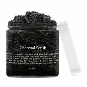 Private label naturale <span class=keywords><strong>Peeling</strong></span> della pelle <span class=keywords><strong>esfoliante</strong></span> levigante Detox Scrub <span class=keywords><strong>corpo</strong></span> al carbone - Product Image 1