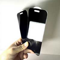 Protection d'écran en verre trempé HD anti-espion 360 degrés, anti-rayures, avec colle épaisse pour iPhone 16/17/18 Pro Max