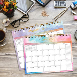 Индивидуальные новогодние и рождественские подарки 18 месяцев планировщик настенный календарь July 2025 - <span class=keywords><strong>December</strong></span> 2026 календарь для семей с наклейками - Product Image 5
