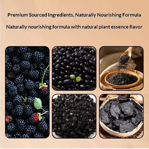 ชาเขียวออร์แกนิก 50 กรัม ชา<span class=keywords><strong>ดำ</strong></span>มัลเบอร์รี่ทำมือ ชาสมุนไพรแบบถุงสามเหลี่ยม ผสมถั่วดำและผลโกจิเบอร์รี่เกรดพรีเมียม - Product Image 4