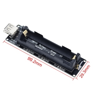 ESP32 ESP32S papan pelindung pengisi daya baterai, untuk Wemos Raspberry Pi <span class=keywords><strong>18650</strong></span> V3 mikro USB Port tipe-a 0,5 A untuk pengisian daya <span class=keywords><strong>Arduino</strong></span> - Product Image 2