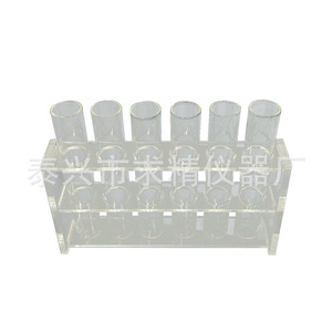 Glass Test Tube <b>Vase</b> Set With Hydroponic Flowers Tabletop Decor For Housewarming Gift - Product Image 5