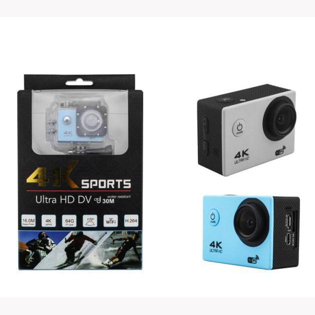 SY85 Wifi 30M Underwater Sport 4k Action Camera Motorcycle Helmet Stabilized Camera Head Wearable 4k Camera