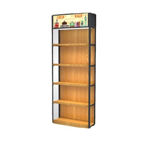 קוסמטיקה עץ ומתכת תצוגת סופרמרקט תצוגת גונדולה מתלה מדפי יחידה - Product Image 6