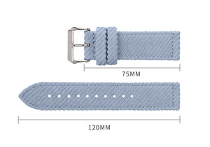<span class=keywords><strong>Bracelet</strong></span> de <span class=keywords><strong>montre</strong></span> en toile de velours côtelé vert kaki doux sportif <span class=keywords><strong>Bracelet</strong></span> en tissu 20mm 22mm tissé à la mode en nylon chanvre <span class=keywords><strong>coton</strong></span> <span class=keywords><strong>Bracelet</strong></span> de <span class=keywords><strong>montre</strong></span> - Product Image 6