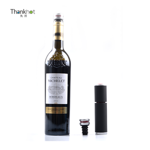 Thankhot, venta al por mayor, personalización, <span class=keywords><strong>accesorios</strong></span> <span class=keywords><strong>para</strong></span> <span class=keywords><strong>vino</strong></span>, bomba de botella, bomba de vacío, whisky, champán, protector de botella, tapón de vacío de <span class=keywords><strong>vino</strong></span> - Product Image 2