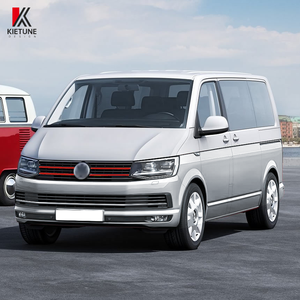 2 pezzi rifiniture della griglia superiore del paraurti anteriore per V.W <span class=keywords><strong>TRANSPORTER</strong></span> <span class=keywords><strong>T6</strong></span> MULTIVAN <span class=keywords><strong>2015</strong></span> pezzi di ricambio per auto in nero rosso o giallo - Product Image 5