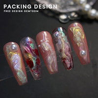 Vendeeni Vente en Gros OEM/ODM Vernis à Ongles Gel UV Texture Nacrée, Faux Ongles Français en Perle pour Manucure