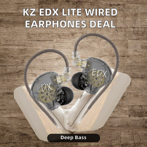 Écouteurs intra-auriculaires <span class=keywords><strong>Kz</strong></span> Edx Lite à bas prix, avec basses profondes, filaires, IEM, driver dynamique ultra-linéaire, <span class=keywords><strong>ANC</strong></span>, 3,5 mm - Product Image 3