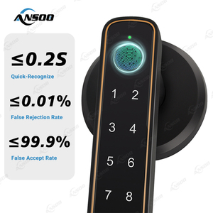 Khóa Cửa Mở Không Chìa Tay Cầm Thông Minh Vân Tay Điện Tử Có Khóa Cửa Kỹ Thuật Số Vân Tay - Product Image 3