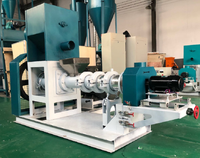 Nouvelle machine à fabriquer des granulés flottants et coulants pour aliments pour poissons en acier inoxydable |   Extrudeuse haute capacité 200 kg/h