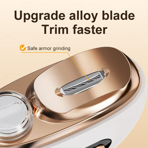 Lime à ongles électrique multifonctionnelle, polisseuse, coupe-ongles anti-pincement, réglage à 3 vitesses, coupe automatique pour enfants et adultes - Product Image 4