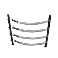 Poignée de porte électronique pour clôture de ranch, accessoire isolé à ressort avec système d'alarme anti-intrusion pour l'élevage de bétail, bovins et chevaux