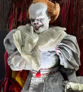 Costumi di Halloween Spaventosi, Outfit Realistico da Clown <span class=keywords><strong>Horror</strong></span> con Maschera per Feste a Tema - Product Image 2