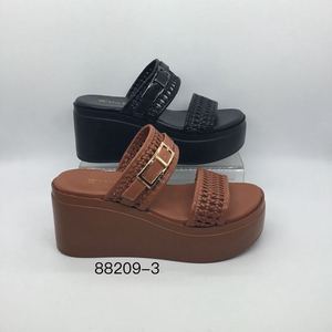 Sandales compensées à plateforme large pour femme – Idéales pour l'été et la plage - Product Image 3