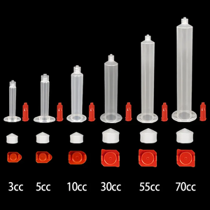 US <span class=keywords><strong>EDF</strong></span> 3CC/5CC/10CC/30CC/50CC distributeur de colle en plastique adhésif époxy industriel baril seringue de distribution - Product Image 4