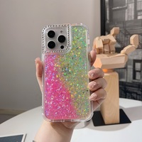2025 nouvelle tendance époxy étincelle Bling pour filles Triple protection 360 coque de téléphone pour IF-Hot 60 Pro PLUS