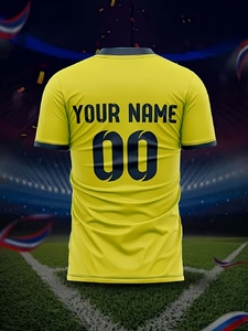 Survêtements personnalisés pour hommes, maillots d'entraînement de football, ensembles de shorts pour hommes, uniformes de football, vêtements de sport respirants et à séchage rapide - Product Image 2