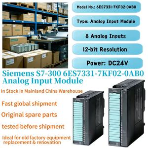 PLC Siemen S7-300 6ES7 331-7KF02-0AB0 Siemens Simatic Program PLC Digital Input Output Module siemens S7 300 <b>Cpu</b> Plc <b>Price</b> - Product Image 2