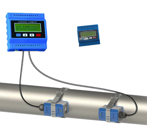 Débitmètre d'eau TUF-2000M, capteur ultrasonique externe à pince, module numérique pour tuyaux en métal ou en plastique - Product Image 1