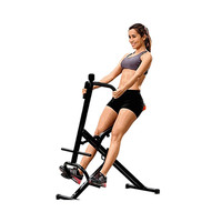 Máquina de Ejercicio Silenciosa para el Hogar, Equipo de Fitness para Abdominales, Máquina de Montar a Caballo, Ab Power Total Crunch Rider