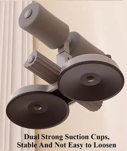 Entrenador Abdominal de Fácil Montaje, Multifuncional, Soporte para Pies con 2 Ventosas Elásticas y Cuerda de Tracción, Portátil - Product Image 3