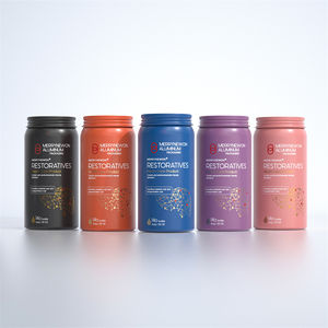 Pot de bouteille en aluminium de qualité alimentaire pour bouteille de pilules emballage de bouteille de vitamine emballage de complément alimentaire - Product Image 4