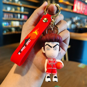 พวงกุญแจอนิเมะ <span class=keywords><strong>Slam</strong></span> <span class=keywords><strong>Dunk</strong></span> พวงกุญแจมาสเตอร์ ซากุรางิ ฟลาวเวอร์ เวย์ รุคาวะ เมเปิ้ล สเตอริโอ ตุ๊กตาห้อยรถ ซิลิโคนน่ารัก สไตล์สร้างสรรค์ - Product Image 6