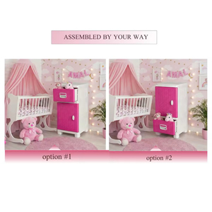 Versatile Foldable Plastic <b>Storage</b> Container Stackable with Rattan Pattern Drawer and Hanging <b>Clothes</b> Pole for Home Use - Product Image 3