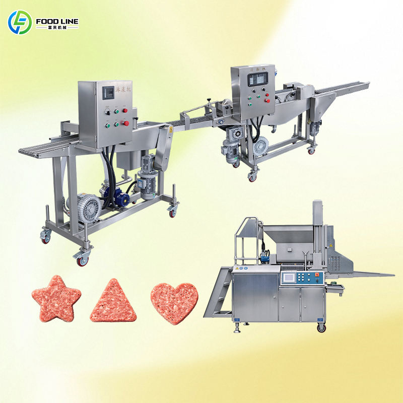 Hamburger Fish Meat Beef Burger Press Patty Forming Making Machine ...