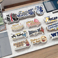 Autocollant personnalisé UV pour cristal, imperméable, doré, laser, anime, idole, transfert, vinyle, signature, logo, étiquette, rouleau d'autocollants