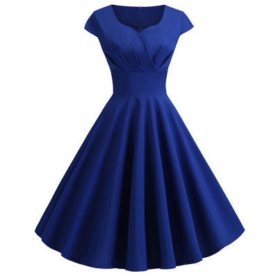 Shop Women's 50s 60s A Line Rockabilly Dress - Vintage Swing Party Dress