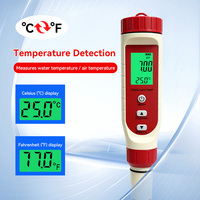 Wanbang Mètre de qualité de l'eau numérique portable 4-en-1 TDS pH Température, conception portable, certifié CE ISO, 90g MF-M41