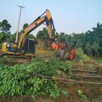 Pelle à arbres haute performance pour excavatrice, idéale pour la transplantation d'arbres à grande échelle et les opérations de pépinière