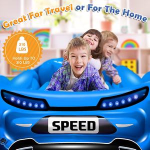 <span class=keywords><strong>Lit</strong></span> de sol Portable pour enfants, matelas pneumatique avec côtés pour garçons et filles - Product Image 6